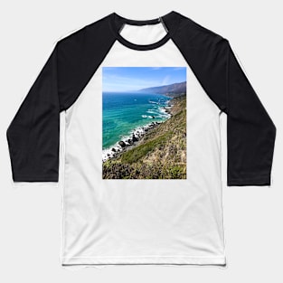 Pacific Coast along Highway 1 Baseball T-Shirt